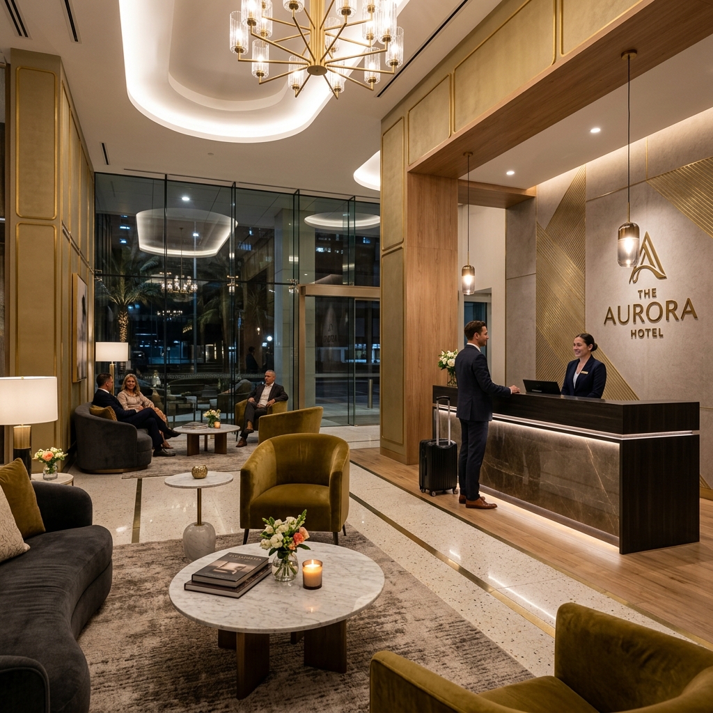 Hotel Galaxy Inn luxury interior in Daltonganj